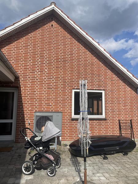 Maling af gavl og underside
