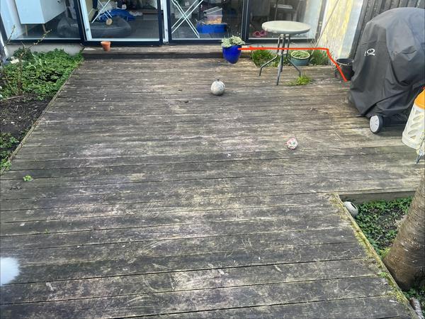 Udskiftning af træterrasse