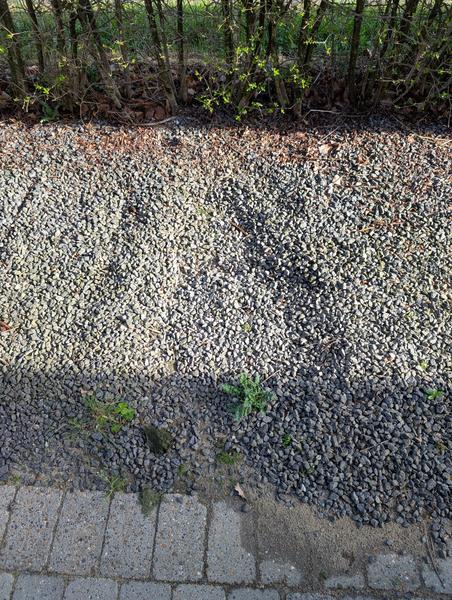 Fjernelse og udlægning af herregårdssten