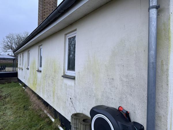 Renovering og maling af facade