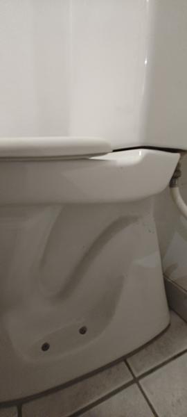 Montering af nyt gulvstående toilet