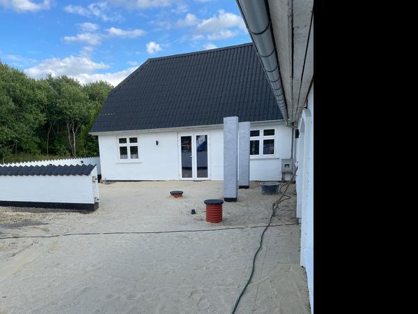 Lægning af fliseterrasse