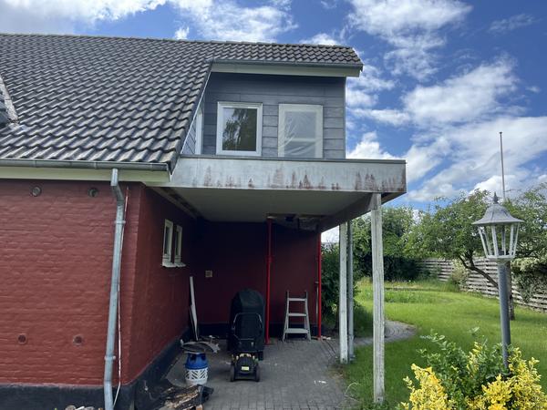 Opsætning af stålkonstruktion