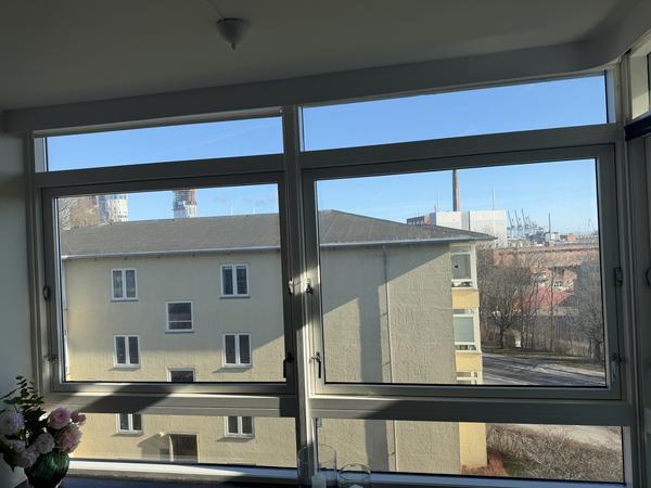 Lydisolering af vinduesparti