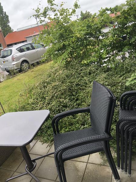 Udvidelse af fliseterrasse