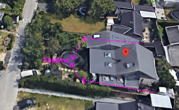 Gravning af faskine i forhave