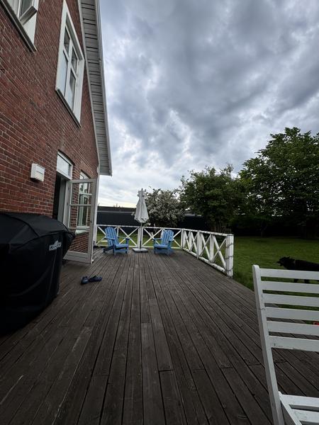 Genopbygning af træterrasse