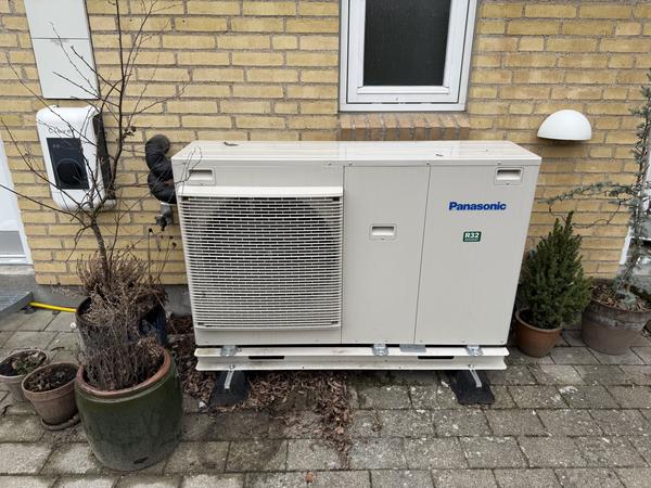 Etablering af varmepumpeskjuler