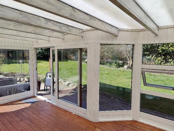 Udskiftning af plasttag på udestue