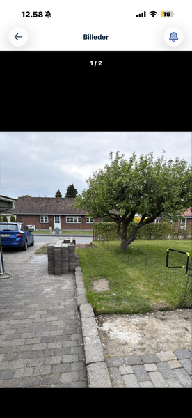 Anlægning af indkørsel