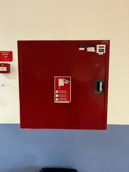 Udskiftning af 4 stk. slangevinde i brandskab