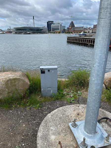 Erhverv - Trækning af el til kiosk