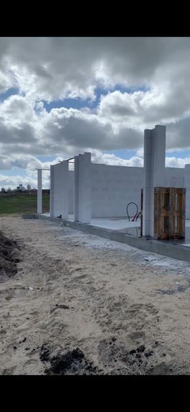 Støbning af betonterrasse