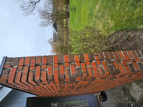 Facaderenovering af læmur