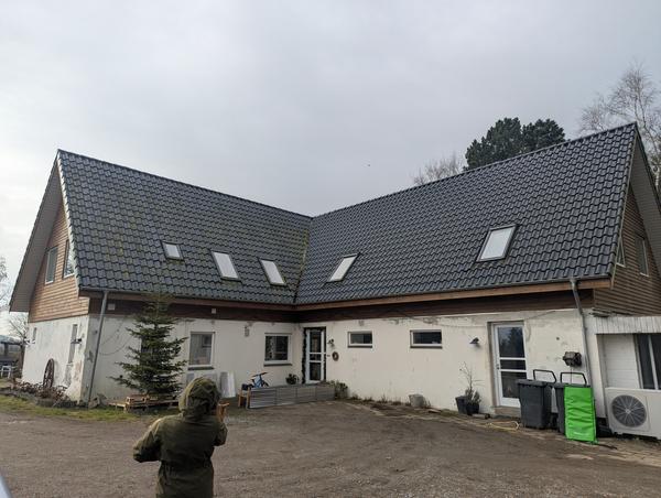 Sandblæsning og oppudsning af hus