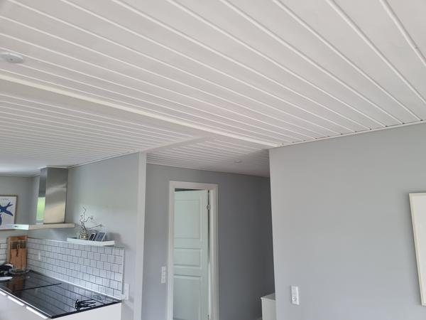 Maling af lofter i villa