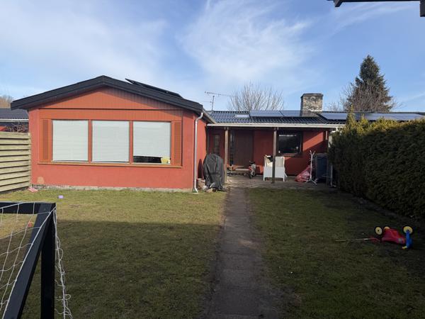 Sandblæsning af rækkehus