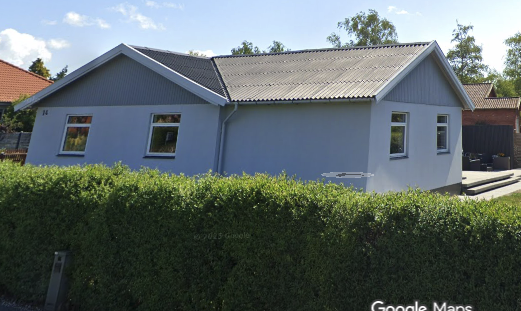 Sanering og bortskaffelse af eternittag (195 m²)