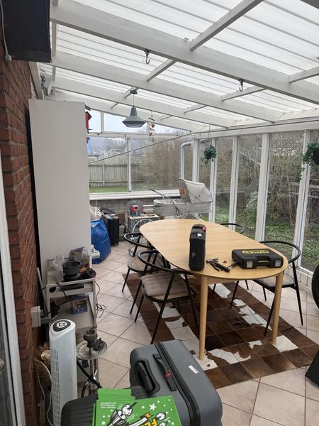 Renovering og isolering af udestue