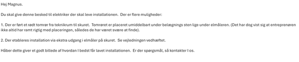 Installation af Tesla ladeboks