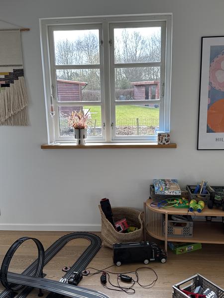 Etablering af terrassedør fra vindue