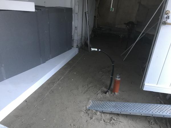Støbning af betongulv