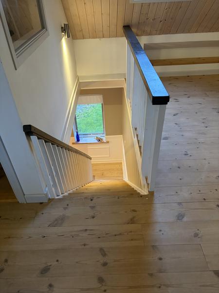 Fjernelse af trappe og reetablering af dør