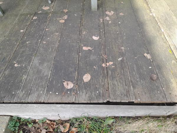Udskiftning af terrassebrædder