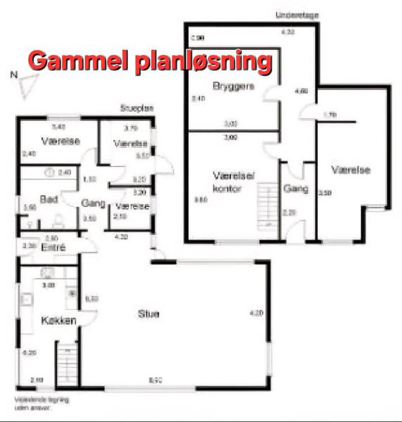 El-arbejde på stueplan