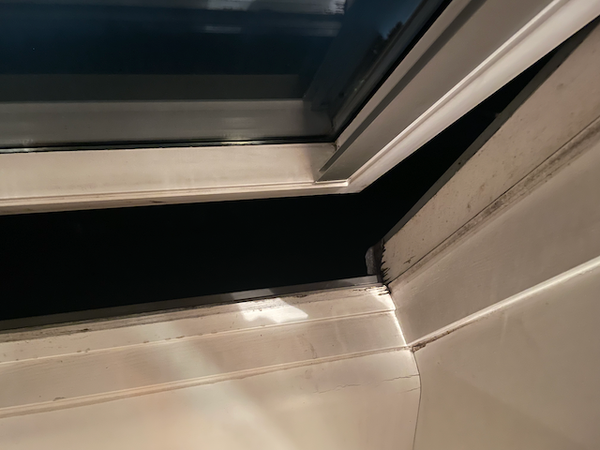 Udskiftning af ovenlysvindue