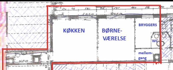Arkitekttegninger til planløsning