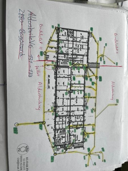 Fræsning af kloak ledninger