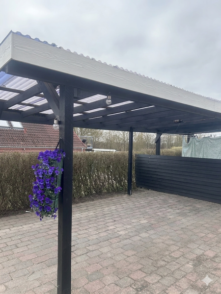 Skift af tag på carport og skur