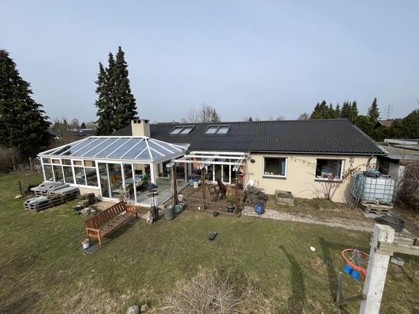 Etablering af pergola og træterrasse