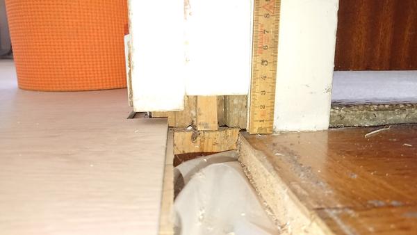 Udskiftning og opretning af gulv m.m.