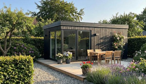 Samling af isoleret havehus (ca. 24 m2)
