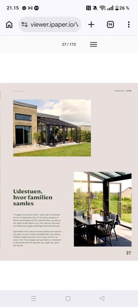 Etablering af udestue/orangeri