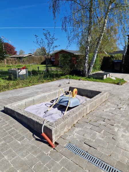 Omdesign og ombygning af terrasse