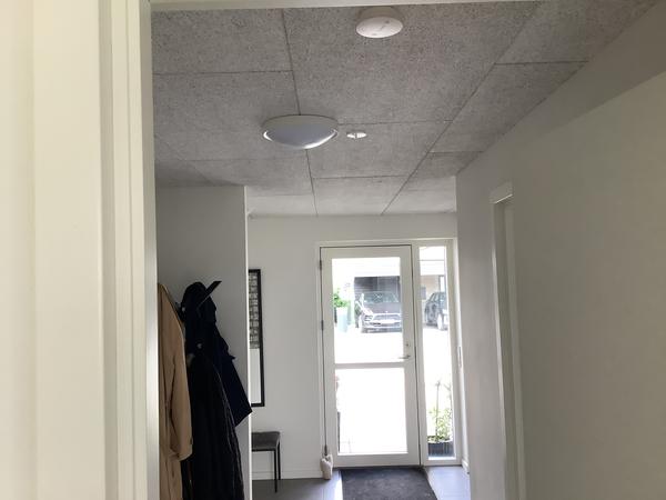 Opsætning af spots i køkken og gang