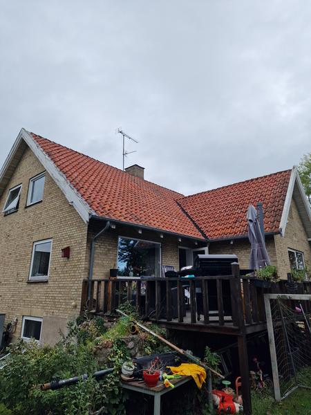 Isolering af tegltag og under/overstrygning