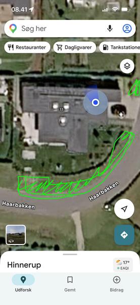 Klargøring af skråning og skel-areal