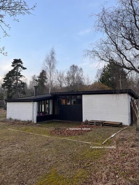 Etablering af randfundament og bundfældningstank