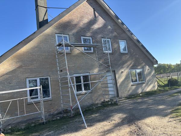 Færdiggørelse af vandskuring