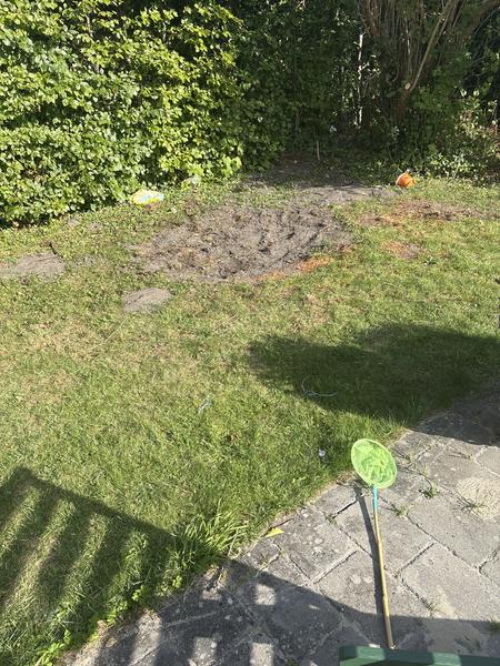 Fliseterrasse med fliser