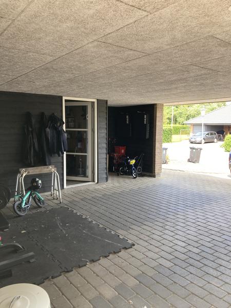 Ombygning af carport til isoleret garage