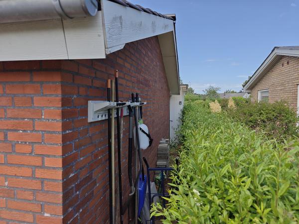 Vandskuring af hus
