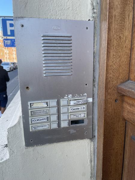 Udskiftning dørtelefonsystem