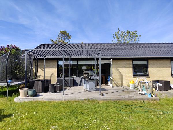 Etablering af overdækket terrasse