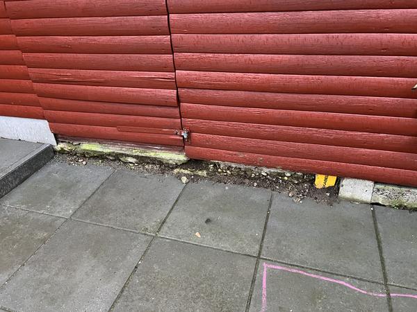 Pudsning af sokkel