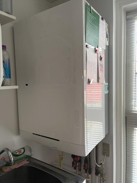 Udskiftning af gasfyr med varmtvandsbeholder